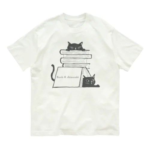 Book-R shinozaki オーガニックコットンTシャツ