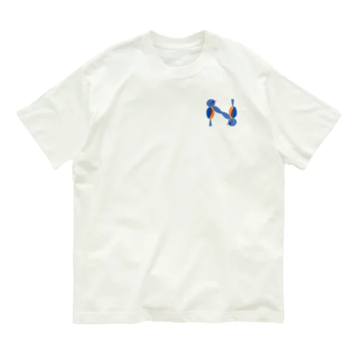 アルファベットどうぶつ　N　ナイチンゲール Organic Cotton T-Shirt
