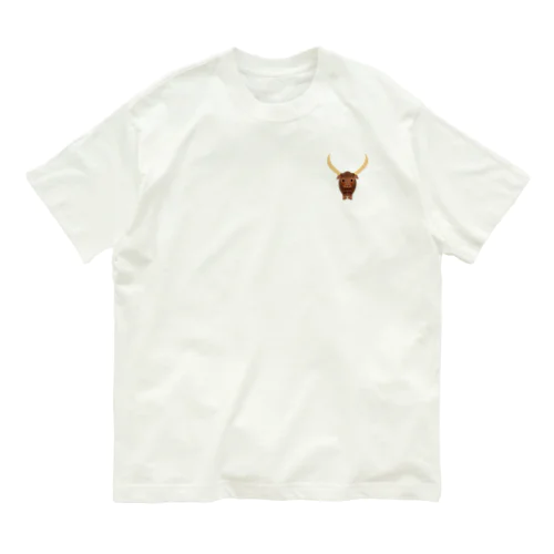 アルファベットどうぶつ　Y　ヤク Organic Cotton T-Shirt