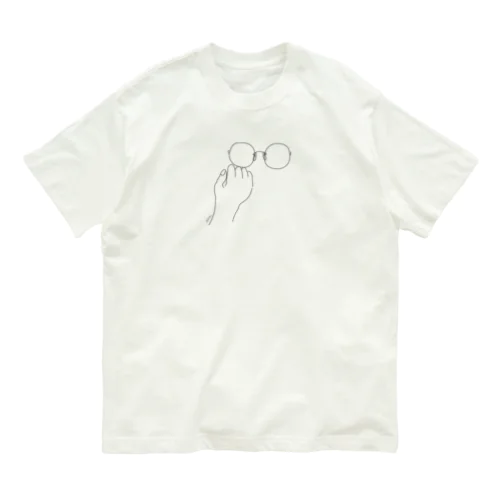 めがね Organic Cotton T-Shirt