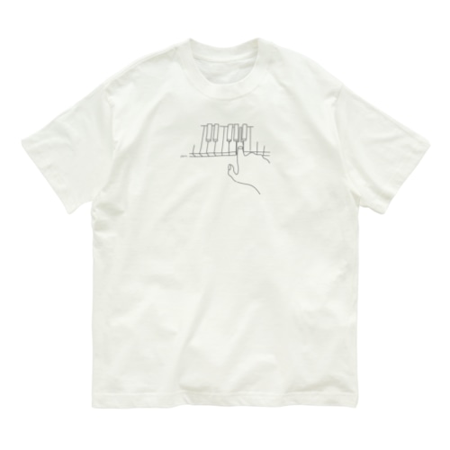 ピアノ Organic Cotton T-Shirt
