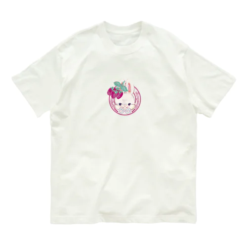 シェイクshop(穏やかパープル) Organic Cotton T-Shirt