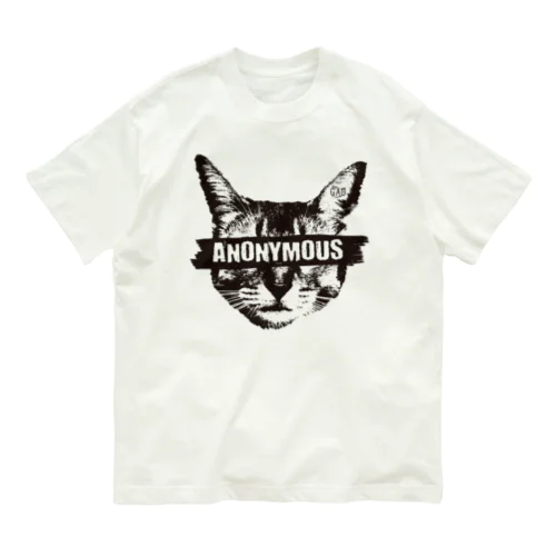 アノニマス・キャット Organic Cotton T-Shirt