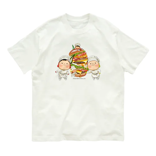 味見シェフ オーガニックコットンTシャツ