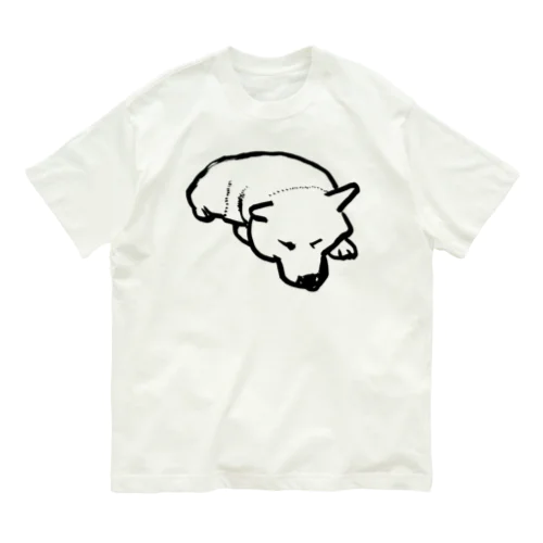 寝るたろう Organic Cotton T-Shirt