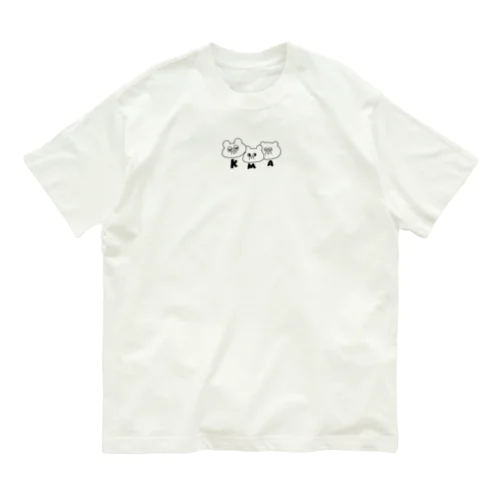 kuma オーガニックコットンTシャツ