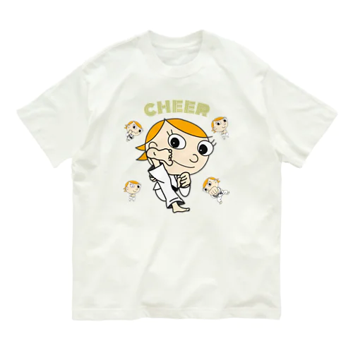 cheer Charlie オーガニックコットンTシャツ