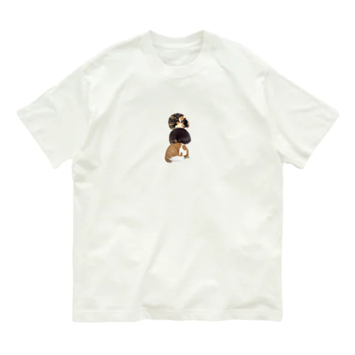 ねこだんご Organic Cotton T-Shirt