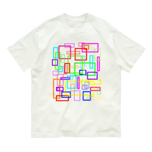 シカクン オーガニックコットンTシャツ