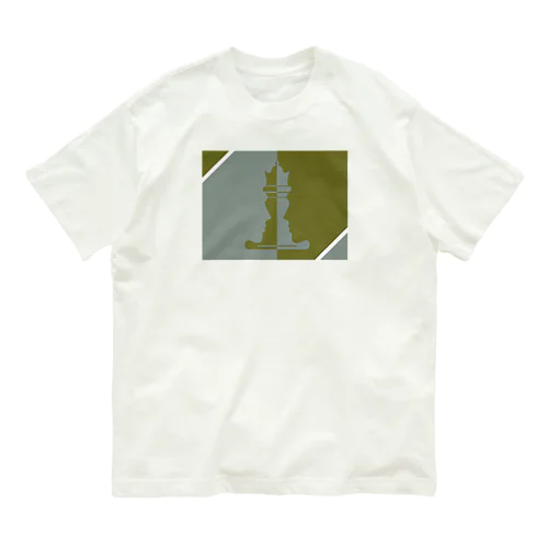 チェスQueen andレディ　ロゴ Organic Cotton T-Shirt