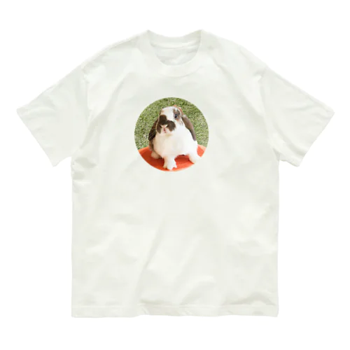 芝生でりんちゃん Organic Cotton T-Shirt