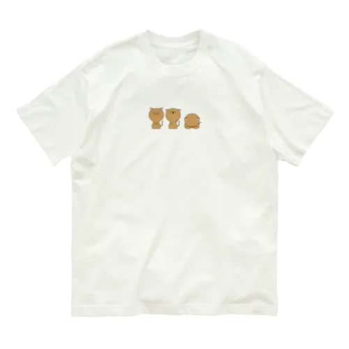 こんにちわ！にゃんこ Organic Cotton T-Shirt