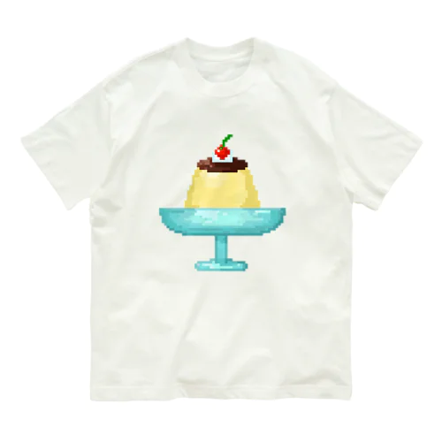 ドット絵ノプリン Organic Cotton T-Shirt