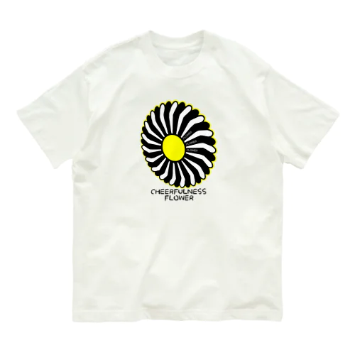 chrysanthemum T-shirt オーガニックコットンTシャツ