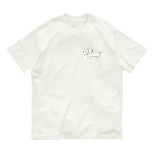 のんきなネコ Organic Cotton T-Shirt