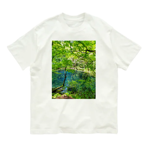白神山地～沸壺の池～ Organic Cotton T-Shirt