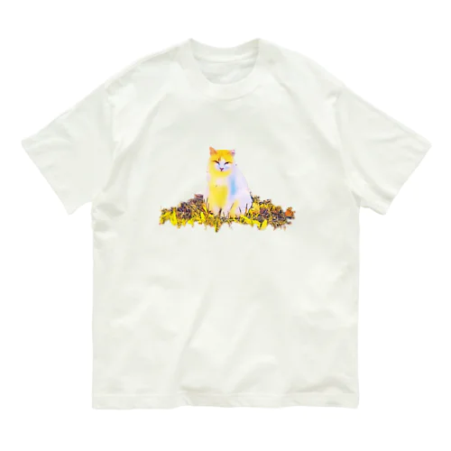 ネコT オーガニックコットンTシャツ