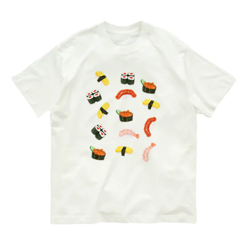 お寿司散らばし Organic Cotton T-Shirt