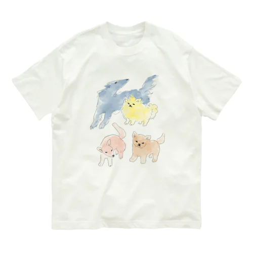 犬.4 オーガニックコットンTシャツ