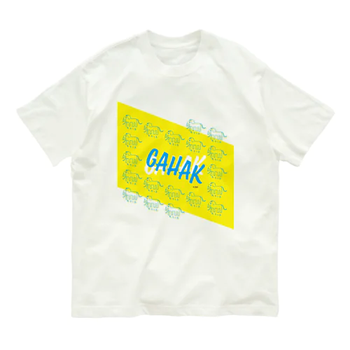 GAHAK（画伯） SERIES - FOX オーガニックコットンTシャツ