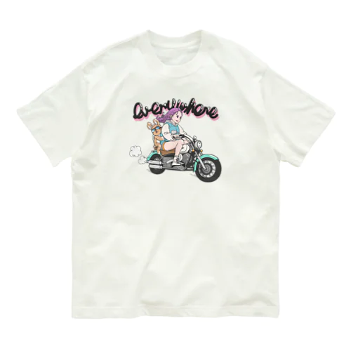 【girl】biker2 オーガニックコットンTシャツ