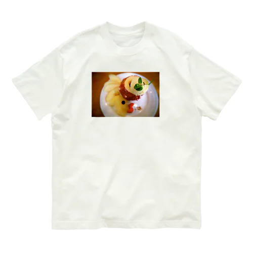 焼きリンゴ オーガニックコットンTシャツ