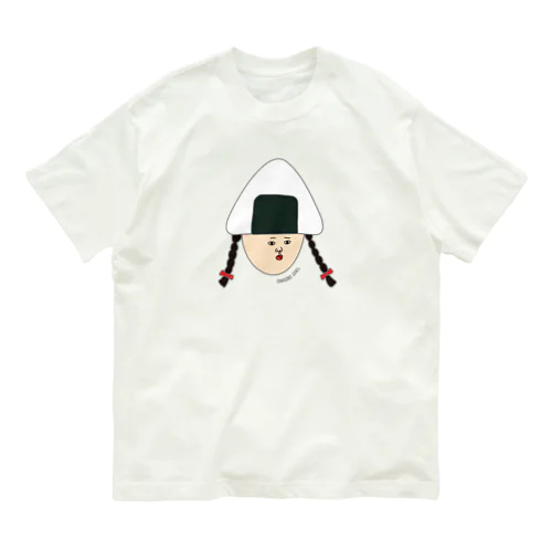 おにぎり ギリ子 Organic Cotton T-Shirt