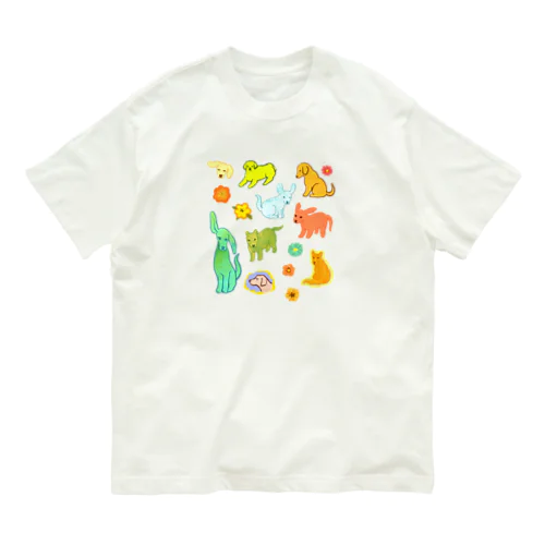 花犬 オーガニックコットンTシャツ