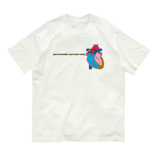 心臓を捧げよ オーガニックコットンTシャツ