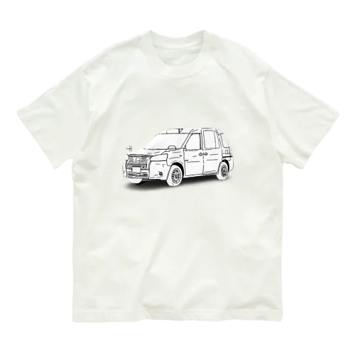 日本のタクシー Organic Cotton T-Shirt