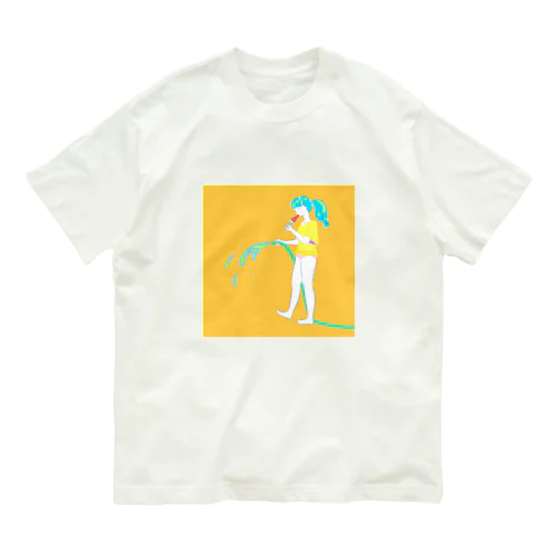 暑いぜ series：02 Organic Cotton T-Shirt