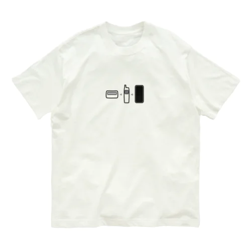 デジタルの進化 Organic Cotton T-Shirt