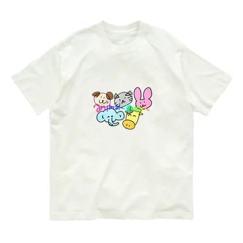 animalは動物② Organic Cotton T-Shirt