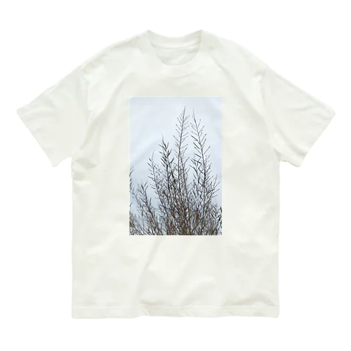 散歩道|草を分け|タテ Organic Cotton T-Shirt