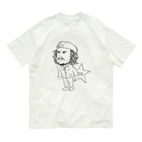 【ゆる偉人】ゲバラさん オーガニックコットンTシャツ