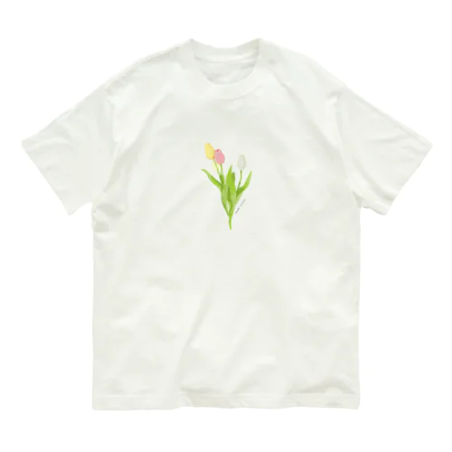 チューリップ Organic Cotton T-Shirt