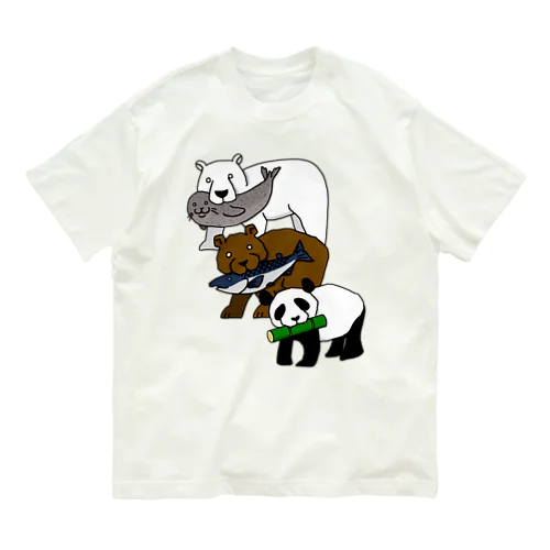 くまたち Organic Cotton T-Shirt