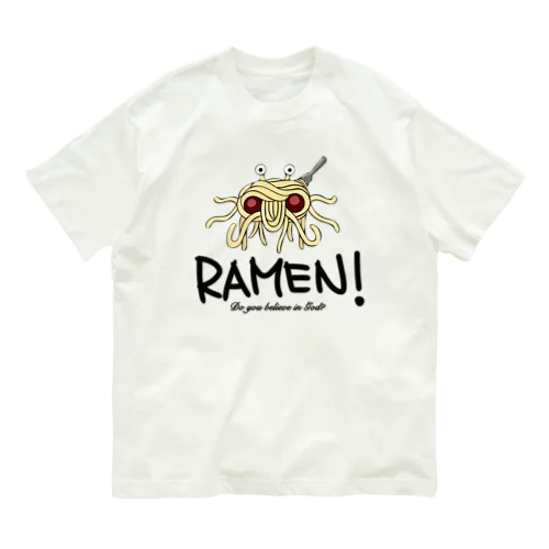 スパモン神 オーガニックコットンTシャツ