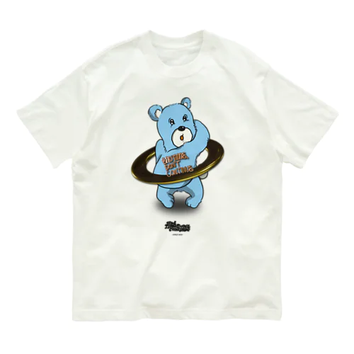 Bear ring オーガニックコットンTシャツ