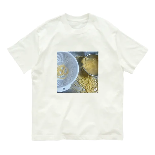 湯切り失敗 Organic Cotton T-Shirt