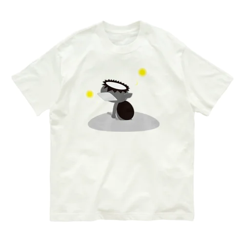 〜妖怪シリーズ〜河童（モノクロ） Organic Cotton T-Shirt