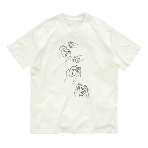 お薬あーん オーガニックコットンTシャツ