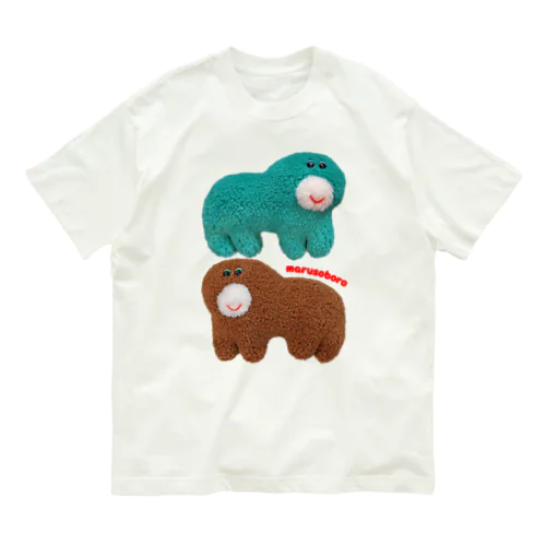 まるそぼろくんたち Organic Cotton T-Shirt