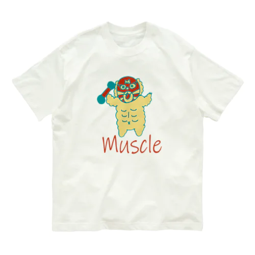 マッスルぷーぷー Organic Cotton T-Shirt