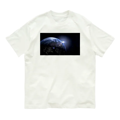 地球 オーガニックコットンTシャツ