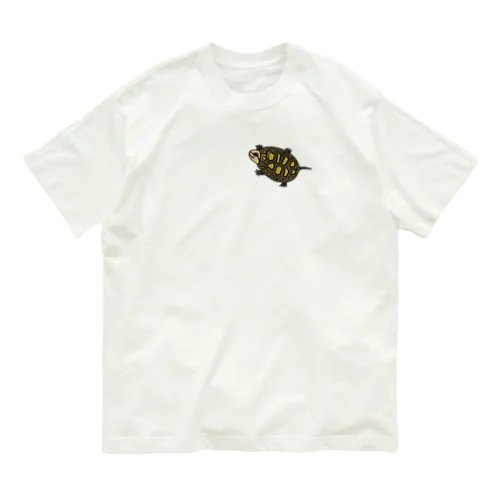 ハウカメ（胸と背中側右肩にいます） Organic Cotton T-Shirt