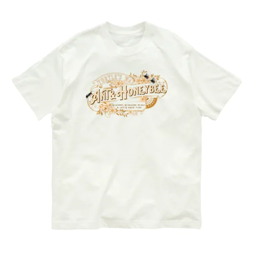 ANT & HONEYBEE オーガニックコットンTシャツ