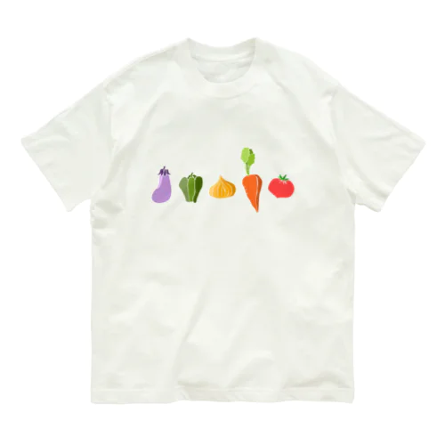 おやさいシャツ オーガニックコットンTシャツ