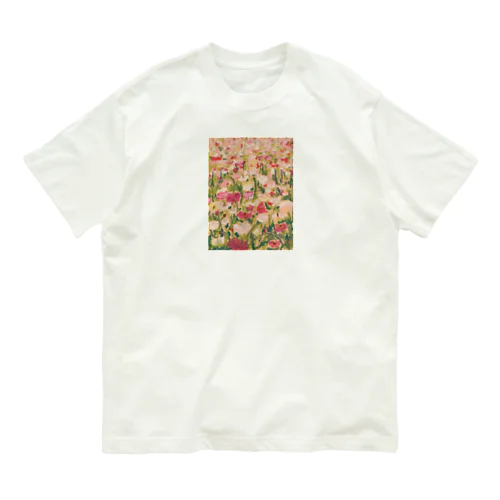 花畑 オーガニックコットンTシャツ