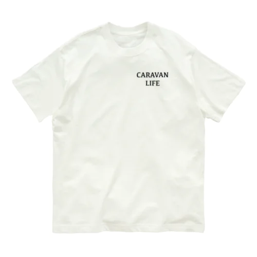 CARAVAN  LIFE オーガニックコットンTシャツ